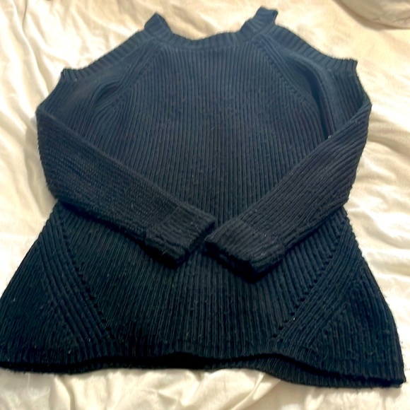Sears small sweater shoulders exposed - Picture 1 of 1